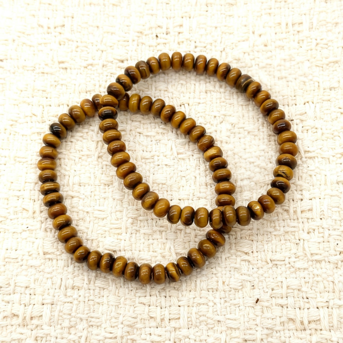 Tiger eye Abacus-6mm