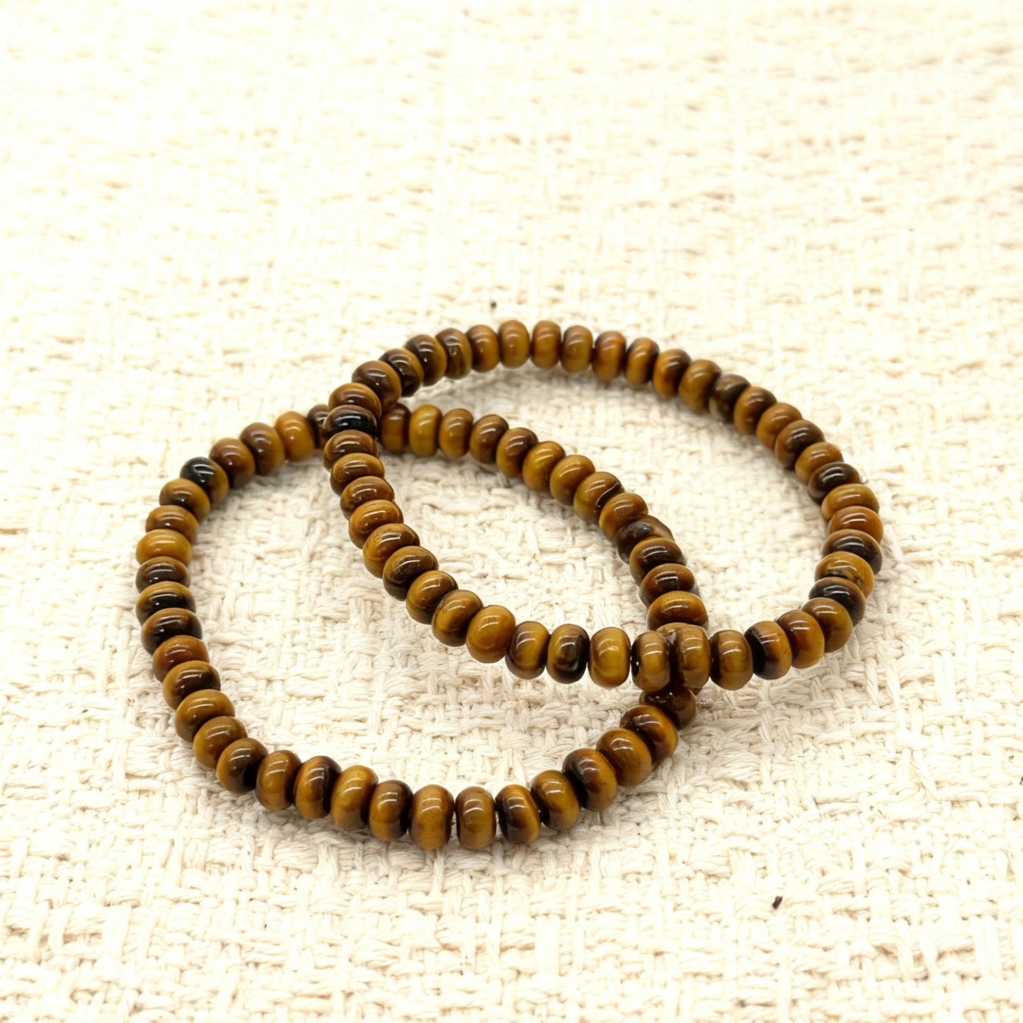 Tiger eye Abacus-6mm