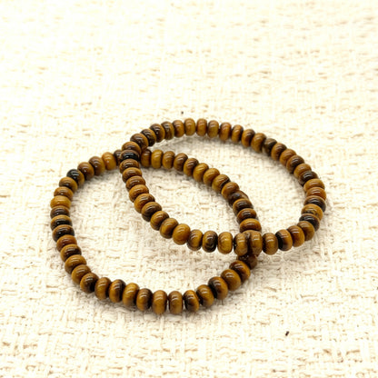 Tiger eye Abacus-6mm
